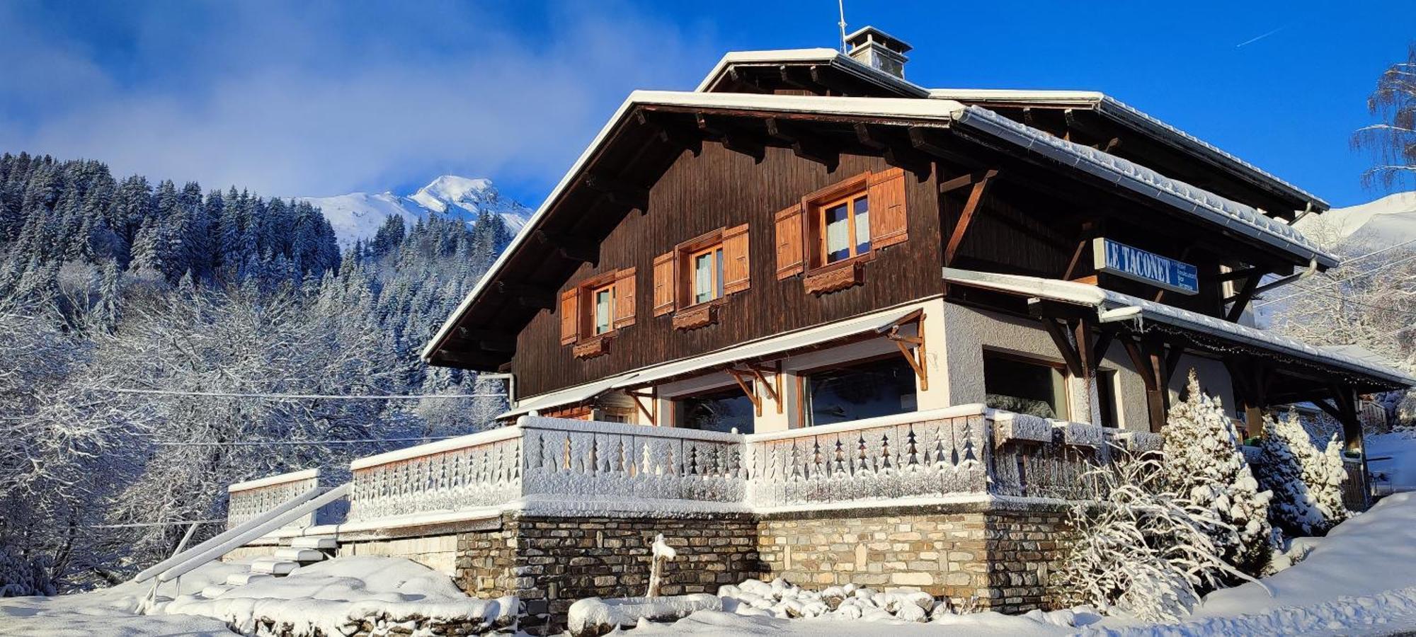 Le Taconet Hotel Le Praz de Lys Buitenkant foto