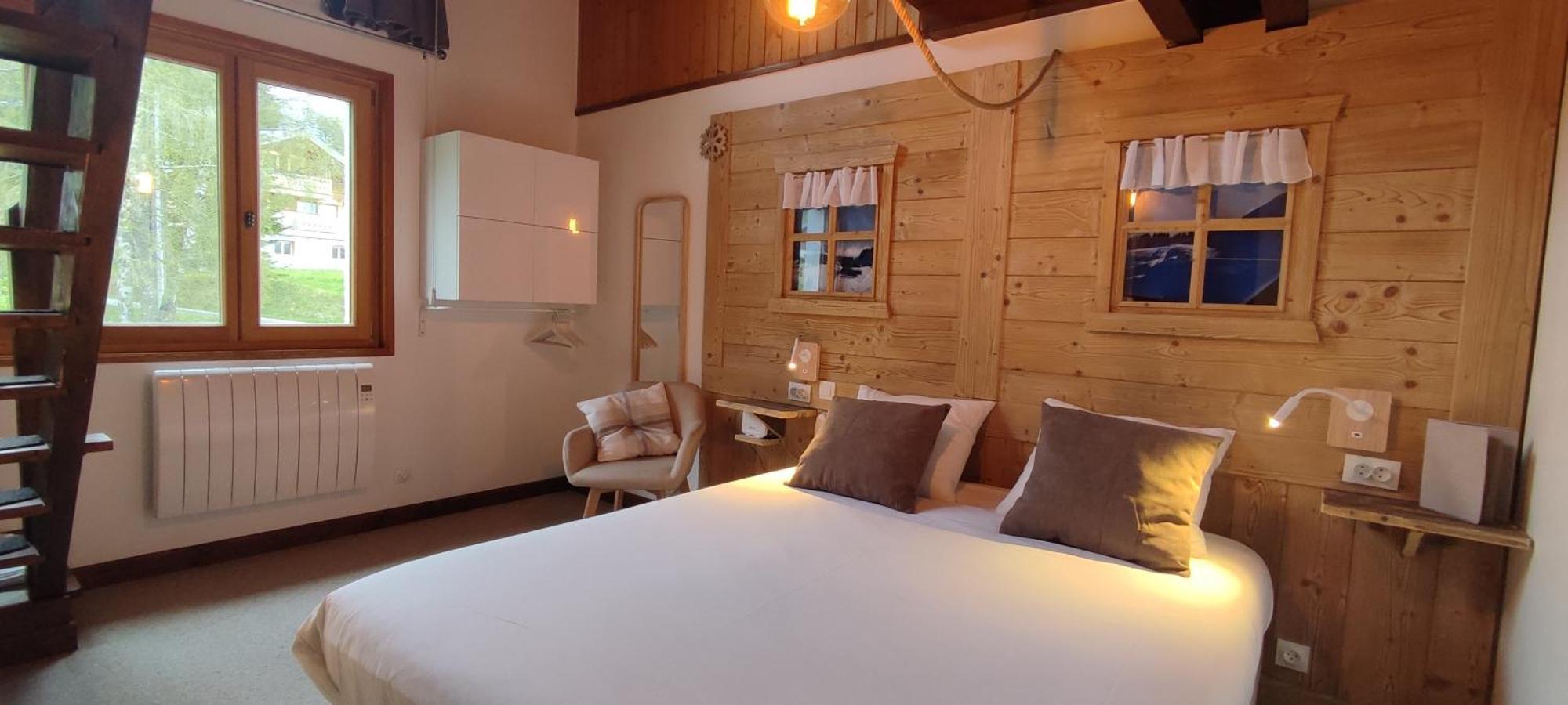 Le Taconet Hotel Le Praz de Lys Kamer foto